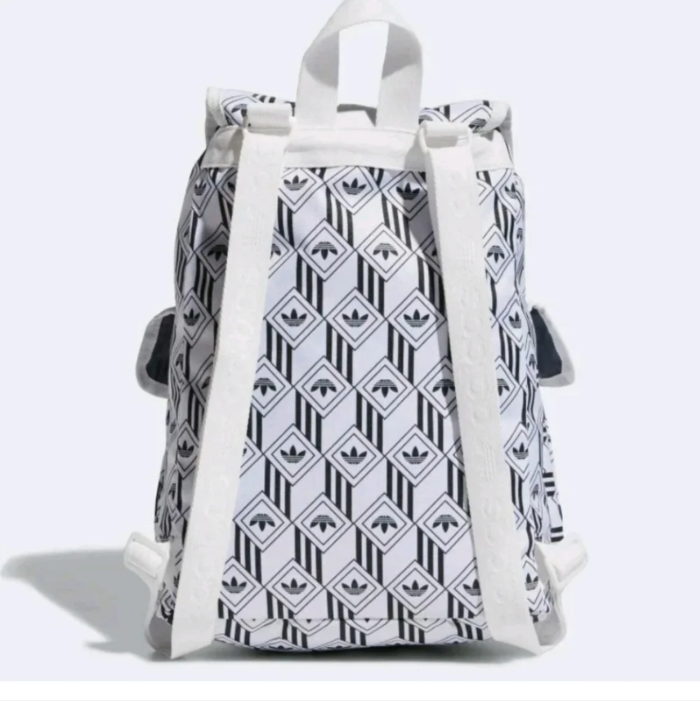 Adidas Monochrome Geometric Women's Backpack - Picture 4 of 13